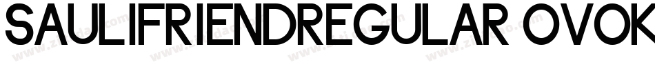 SaulifriendRegular-OVOKe字体转换
