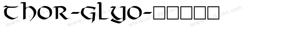 Thor-GlyO字体转换
