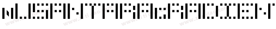 NusantaraGradientLine字体转换