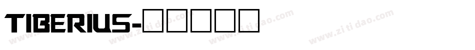 Tiberius字体转换