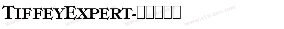 TiffeyExpert字体转换