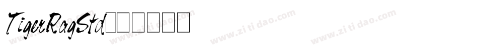 TigerRagStd字体转换