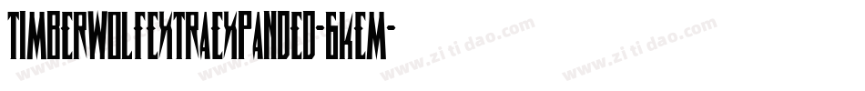 TimberwolfExtraExpanded-6KeM字体转换 TimberwolfExtraExpanded-6KeM字体转换