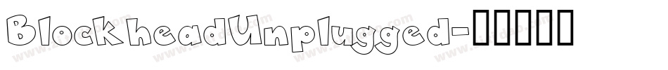 BlockheadUnplugged字体转换