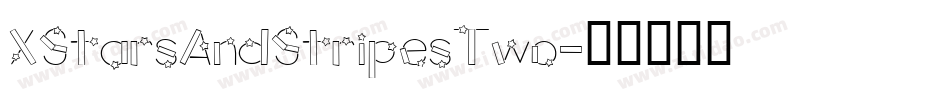 XStarsAndStripesTwo字体转换