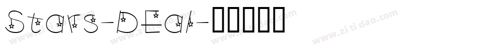 Stars-DEa1字体转换