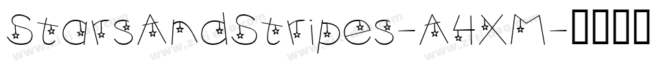 StarsAndStripes-A4XM字体转换