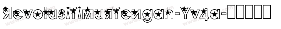 RevolusiTimurTengah-Yv4a字体转换
