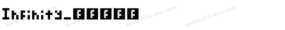 Infinity字体转换