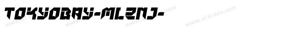 TokyoBay-mLZnj字体转换