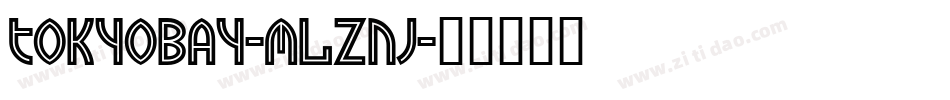 TokyoBay-mLZnj字体转换