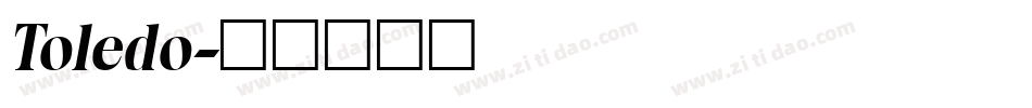 Toledo字体转换