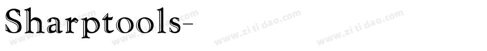 Sharptools字体转换