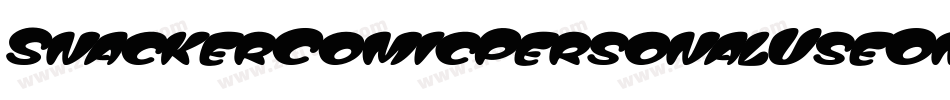 SnackerComicPersonalUseOnly-g3Z5字体转换