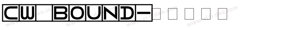 CW_BOUND字体转换