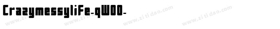 Crazymessylife-qWO0字体转换