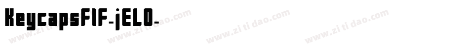 Keycapsflf-jEL0字体转换