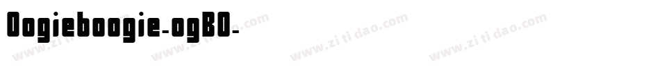 Oogieboogie-ogB0字体转换