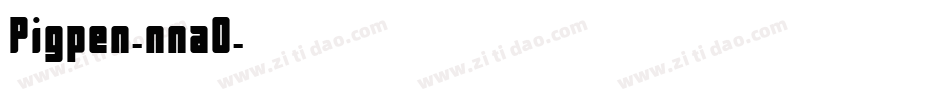 Pigpen-nna0字体转换