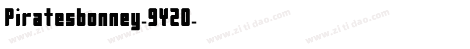 Piratesbonney-9YZ0字体转换