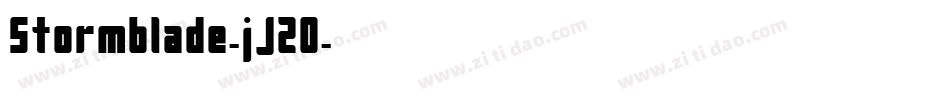 Stormblade-jJZ0字体转换