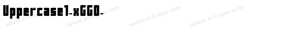 Uppercase1-xGG0字体转换