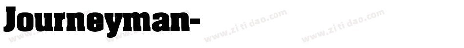 Journeyman字体转换