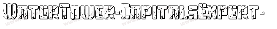 WaterTower-CapitalsExpert字体转换