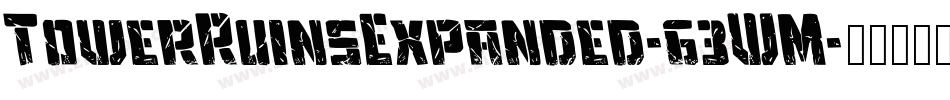 TowerRuinsExpanded-63WM字体转换