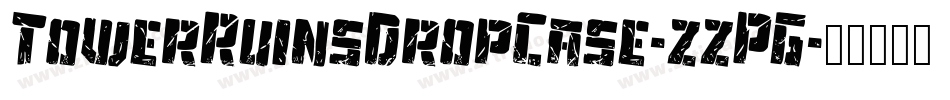 TowerRuinsDropCase-zzPG字体转换