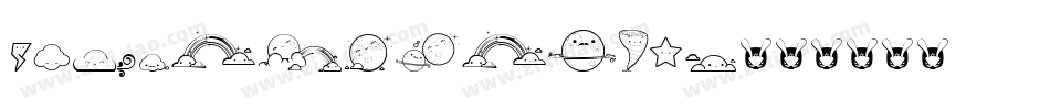 CloudHeiDaGBK字体转换