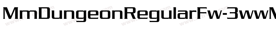 MmDungeonRegularFw-3wwM字体转换