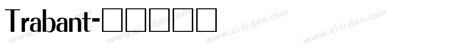 Trabant字体转换