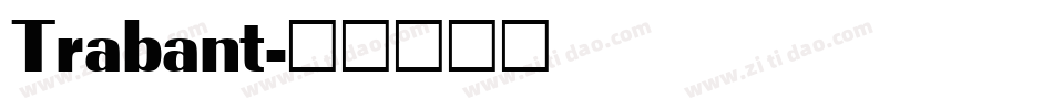 Trabant字体转换