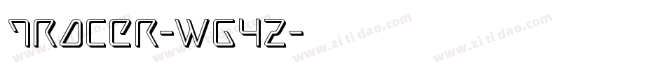 Tracer-Wg4z字体转换