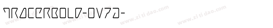 TracerBold-Ov7A字体转换
