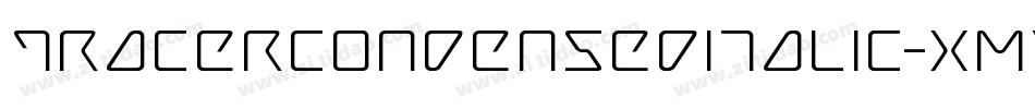 TracerCondensedItalic-xmY8字体转换