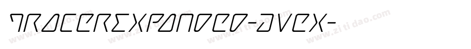 TracerExpanded-AVex字体转换