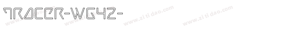 Tracer-Wg4z字体转换