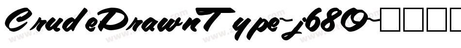 CrudeDrawnType-j68O字体转换