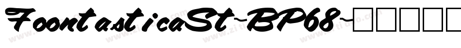 FoontasticaSt-BP68字体转换