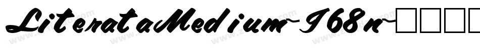 LiterataMedium-J68n字体转换
