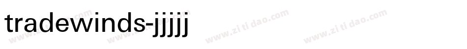 tradewinds字体转换
