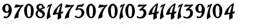 TrailerParkLaneBold-Jlao字体转换