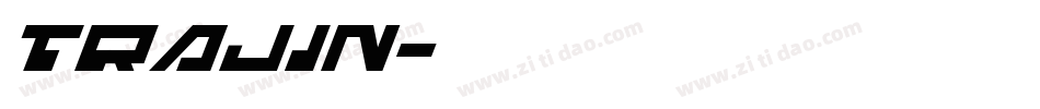Trajin字体转换