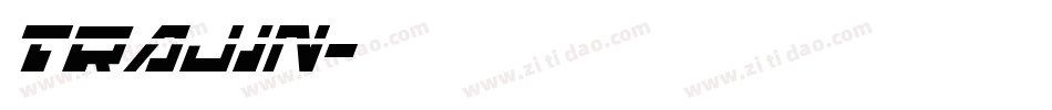 Trajin字体转换