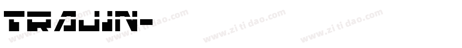 Trajin字体转换