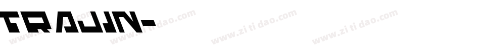 Trajin字体转换