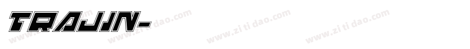 Trajin字体转换