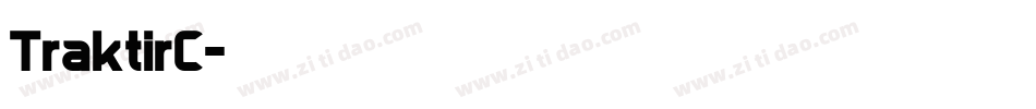 TraktirC字体转换